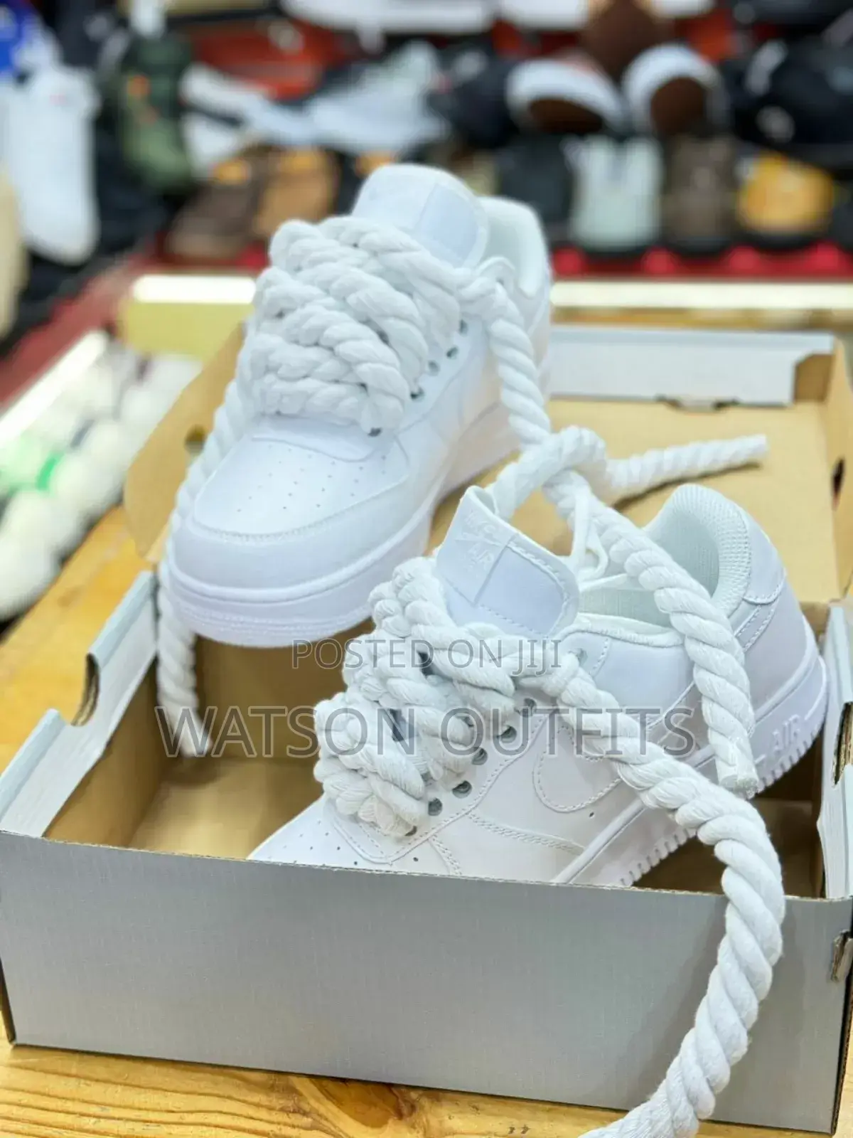 Full Box White Shoes