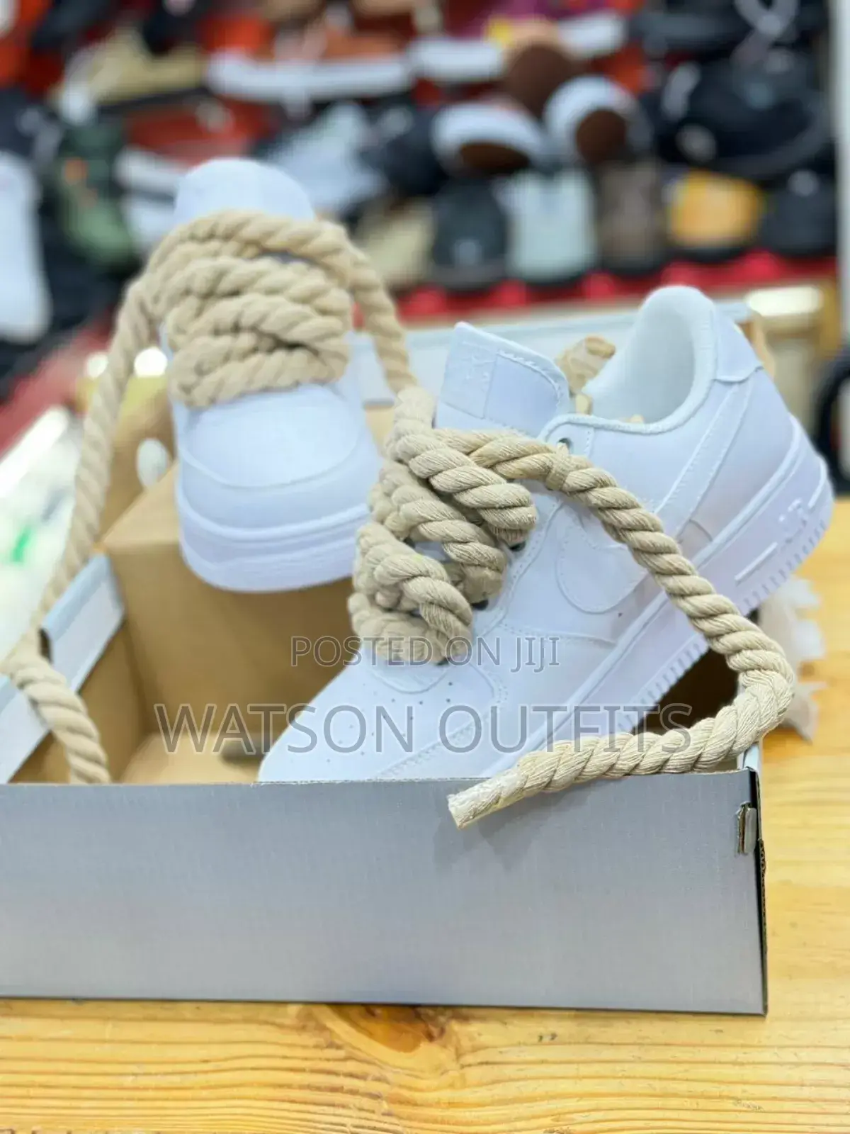 Full Box White Shoes