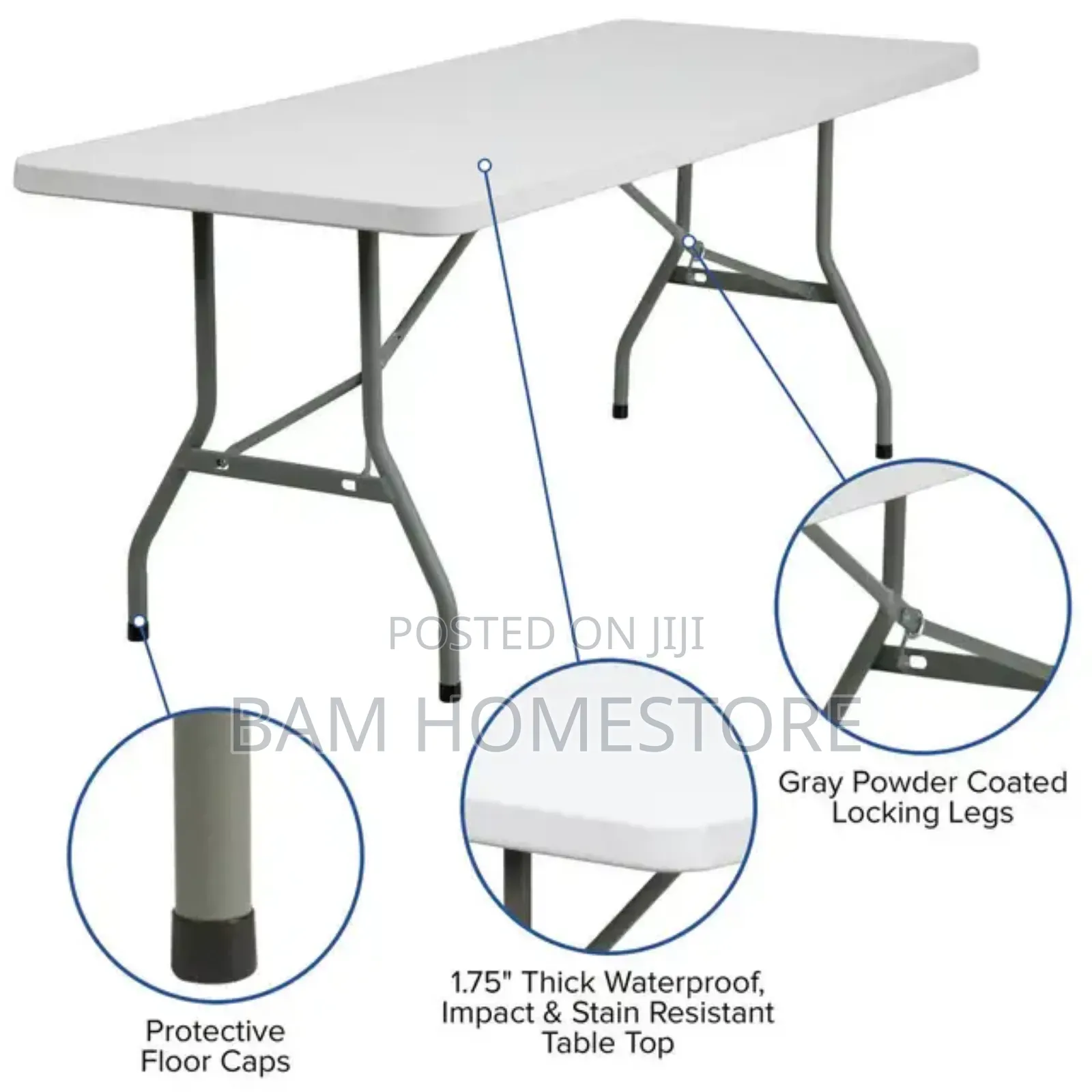 Rectangular Foldable Chair