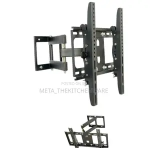 TV Wall Mount Bracket Single Arm Rotate 180 Angle 25-55inch