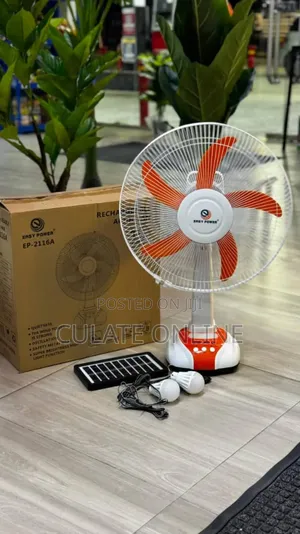 16" Rechargeable Fan
