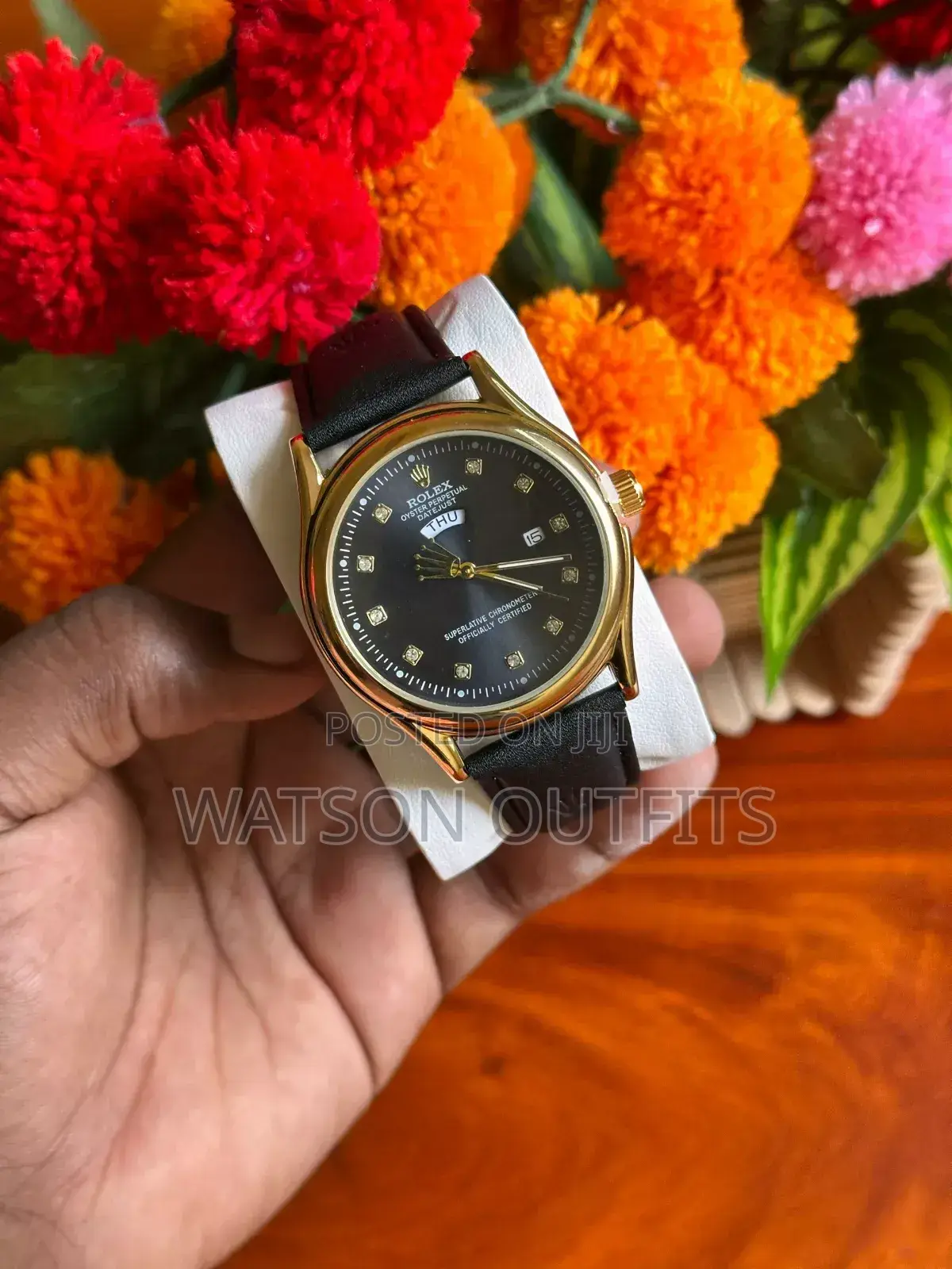 Leather Belt Rolex Watches