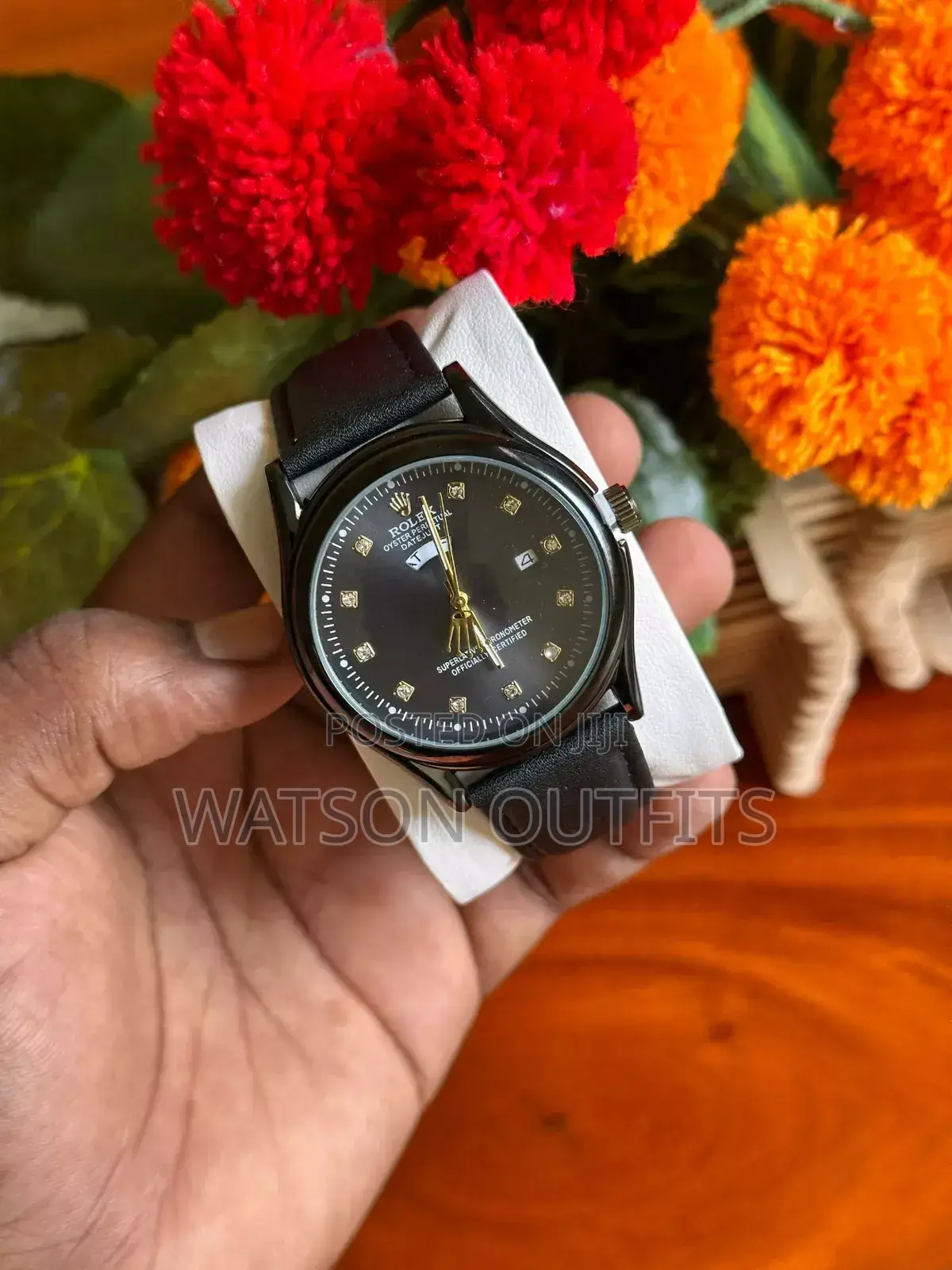 Leather Belt Rolex Watches