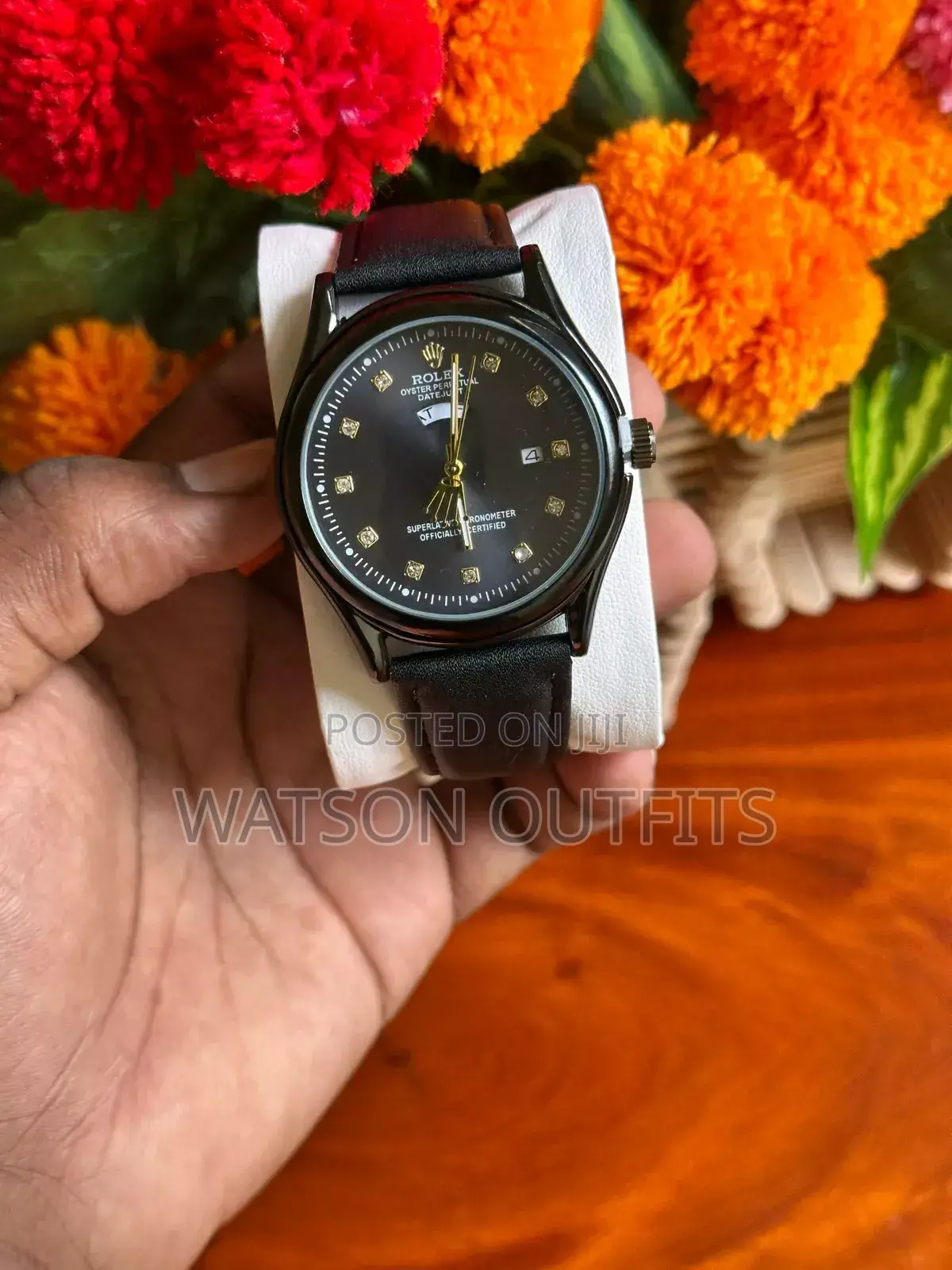 Leather Belt Rolex Watches