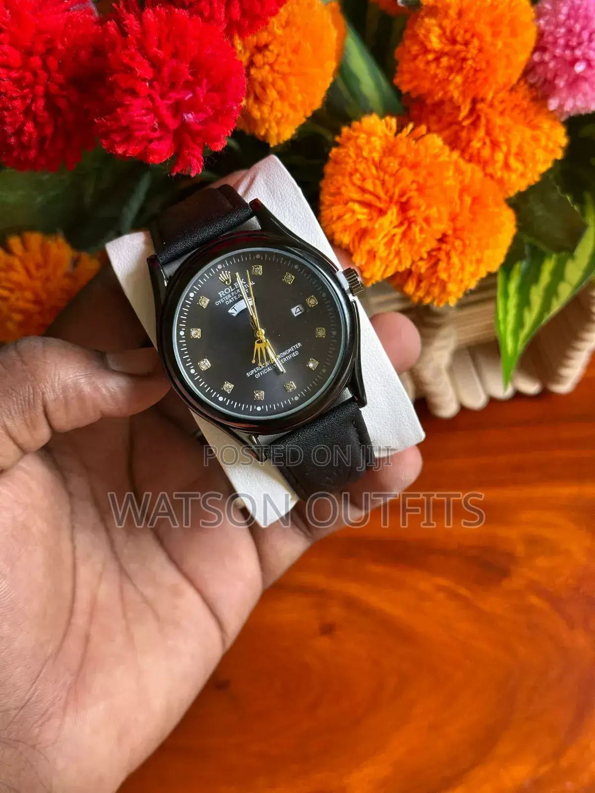 Leather Belt Rolex Watches