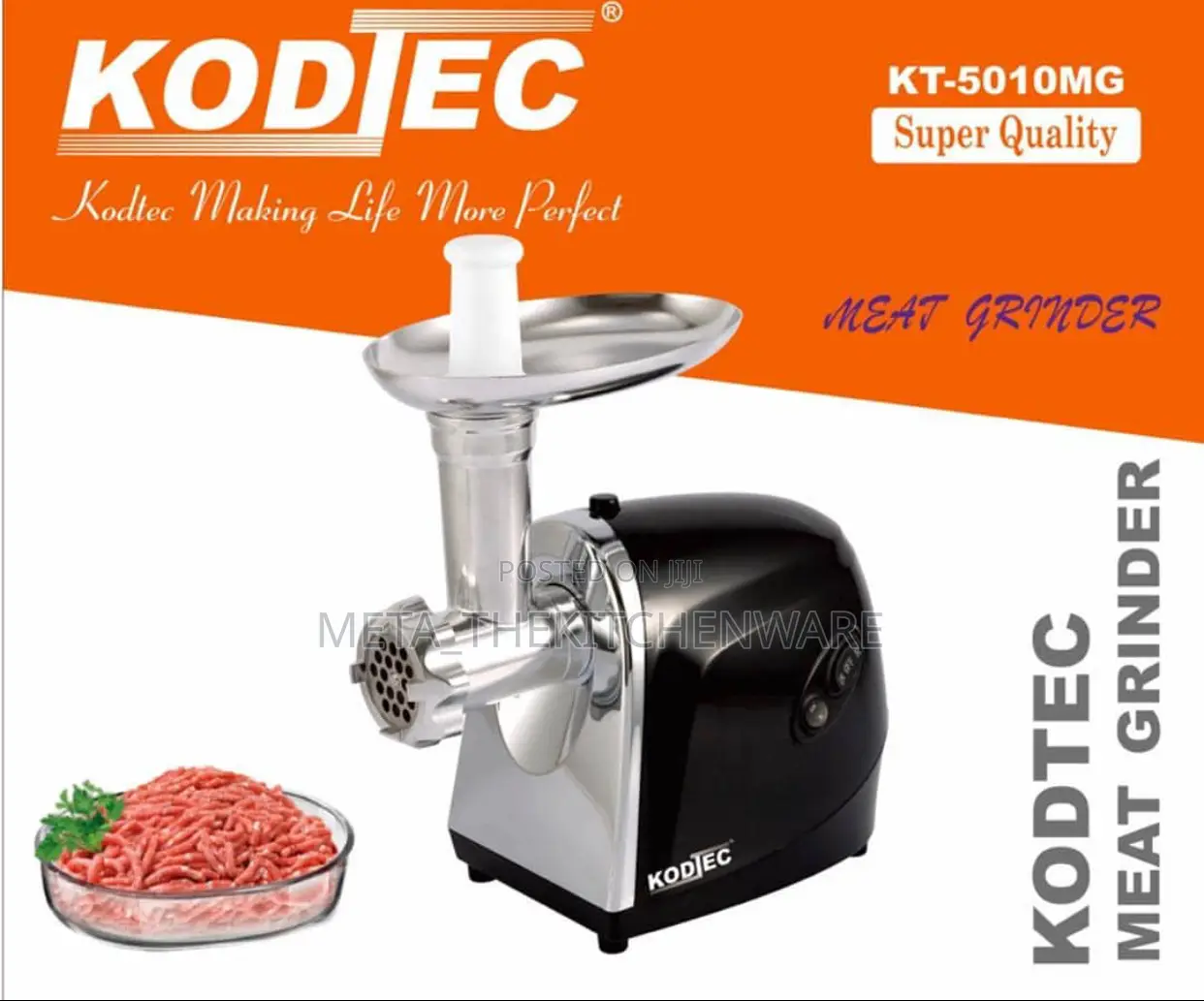 Kodtec Meat Grinder 1000W KT-5010MG