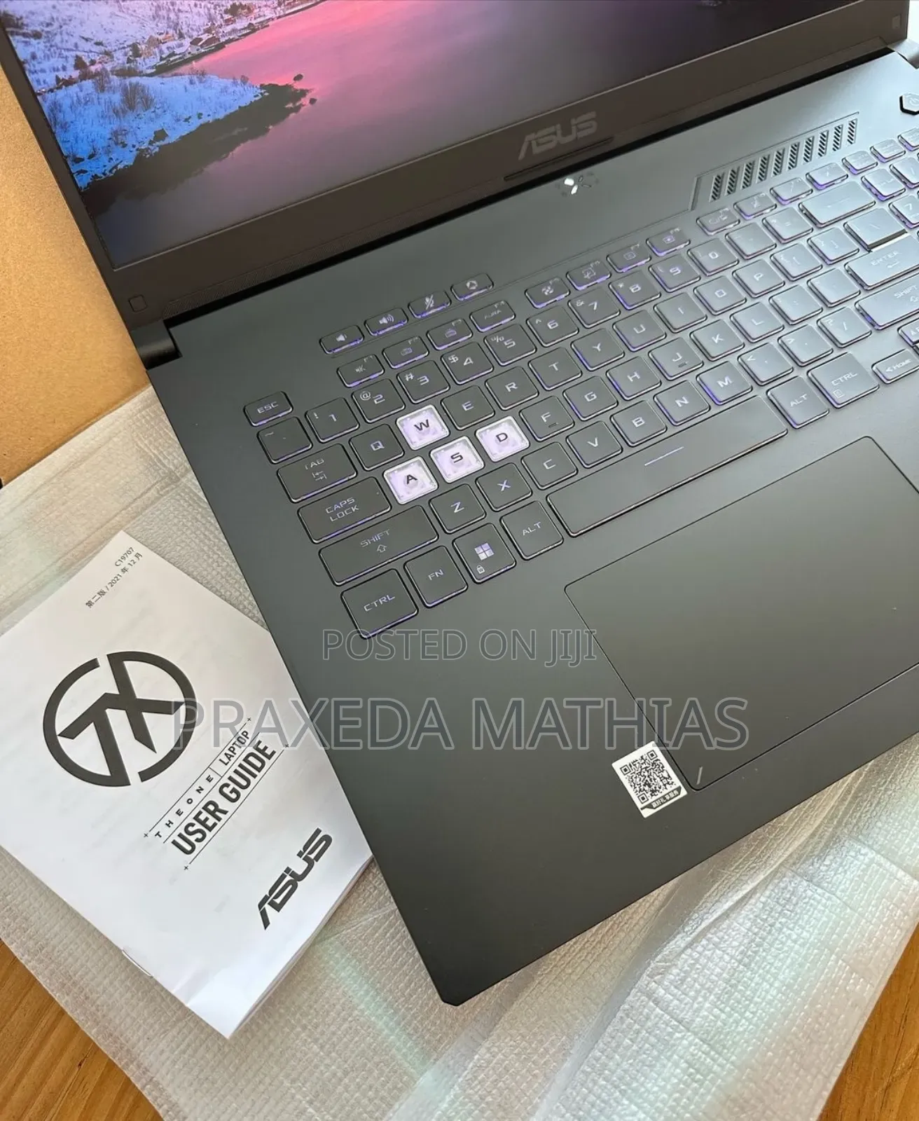 New Laptop Asus TUF Gaming A15 16GB AMD Ryzen 7 SSD 512GB