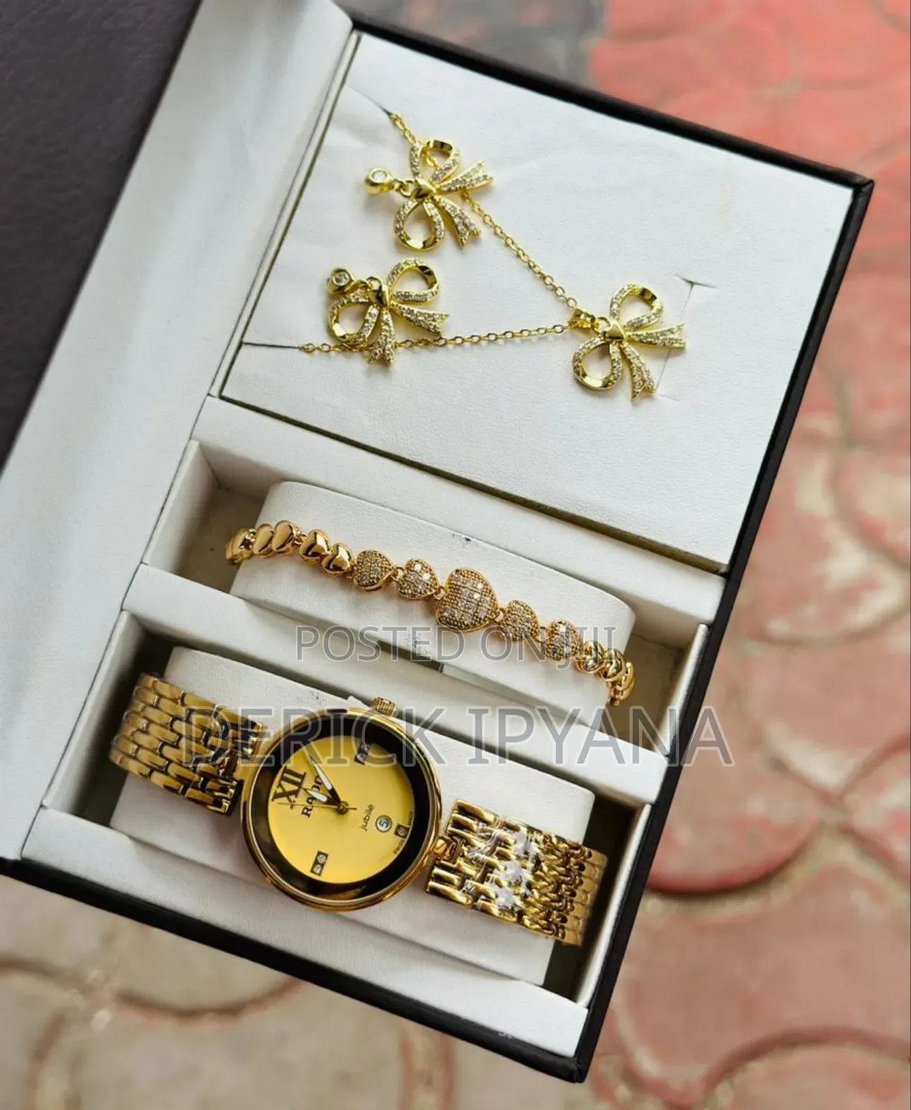 Jewellery Sets Full Box(Watch,Bracelet,Necklace,Herein)