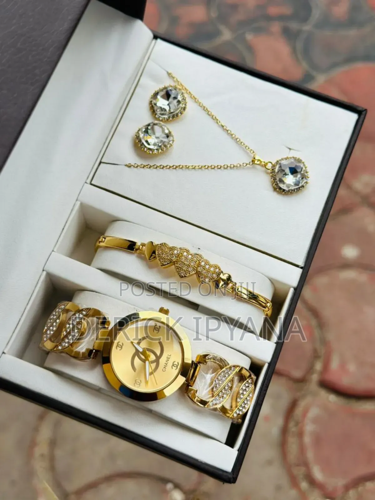 Jewellery Sets Full Box(Watch,Bracelet,Necklace,Herein)
