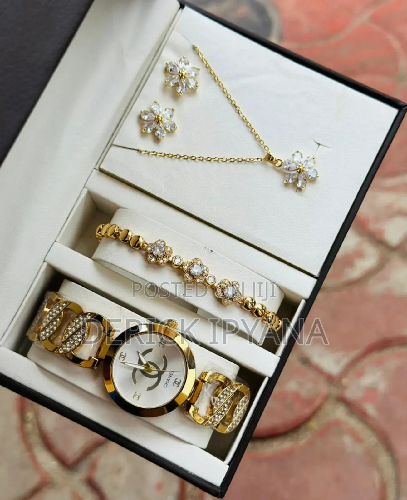 Jewellery Sets Full Box(Watch,Bracelet,Necklace,Herein)