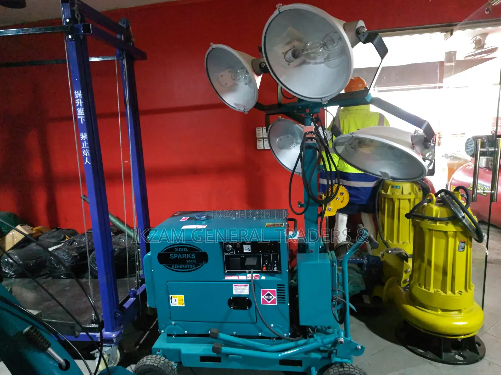 Light Tower 4x1500w