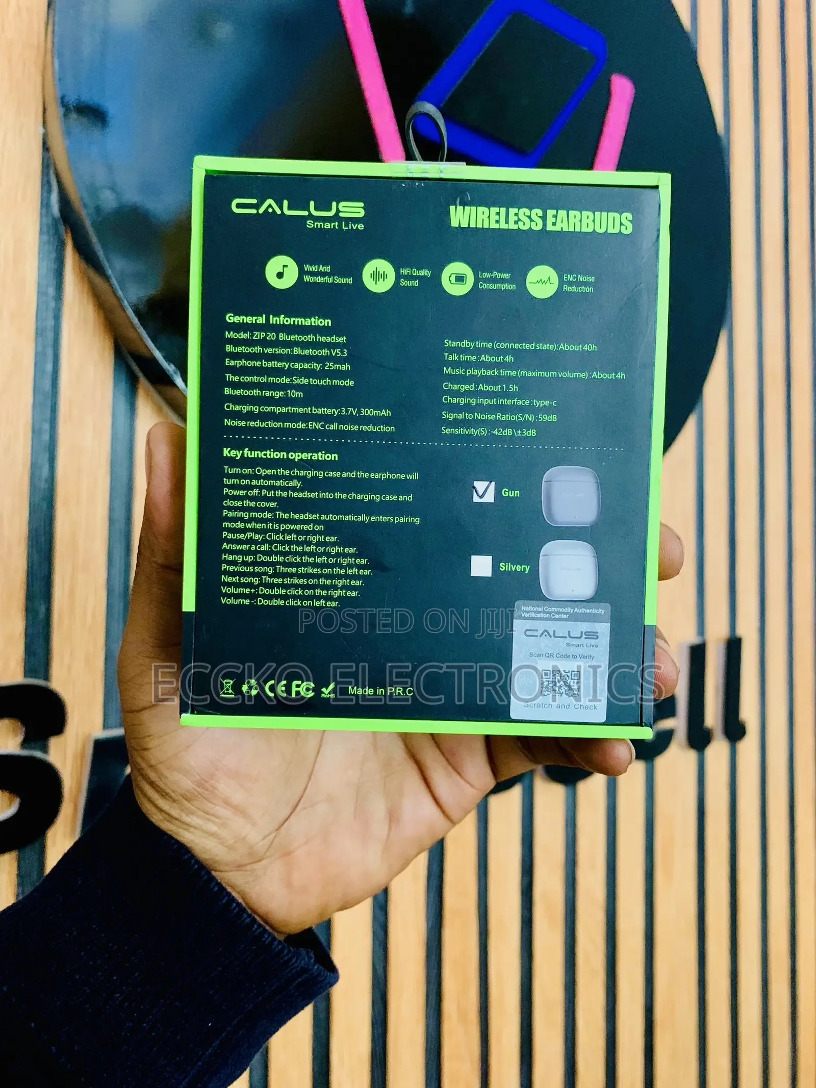 Calus-Zip 20 Pods-Certified Baller