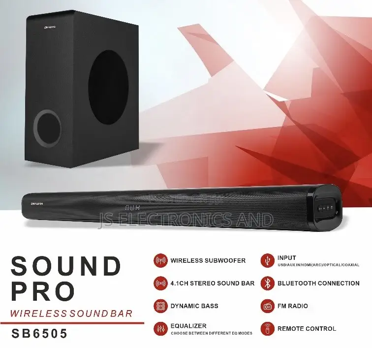 Aiwa Soundbar Pro Watts 250 Max Out Wireless  Soundbar