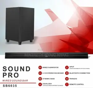 Aiwa Soundbar Pro Watts 250 Max Out Wireless Soundbar