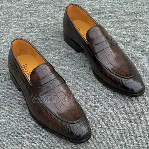 Brown Black Classic Shoes