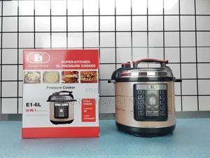 Electric Pressure Cooker EUROPE 6L ( Silver Colour)