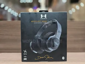 Under Armour Project Rock Over-Ear Training Headphones