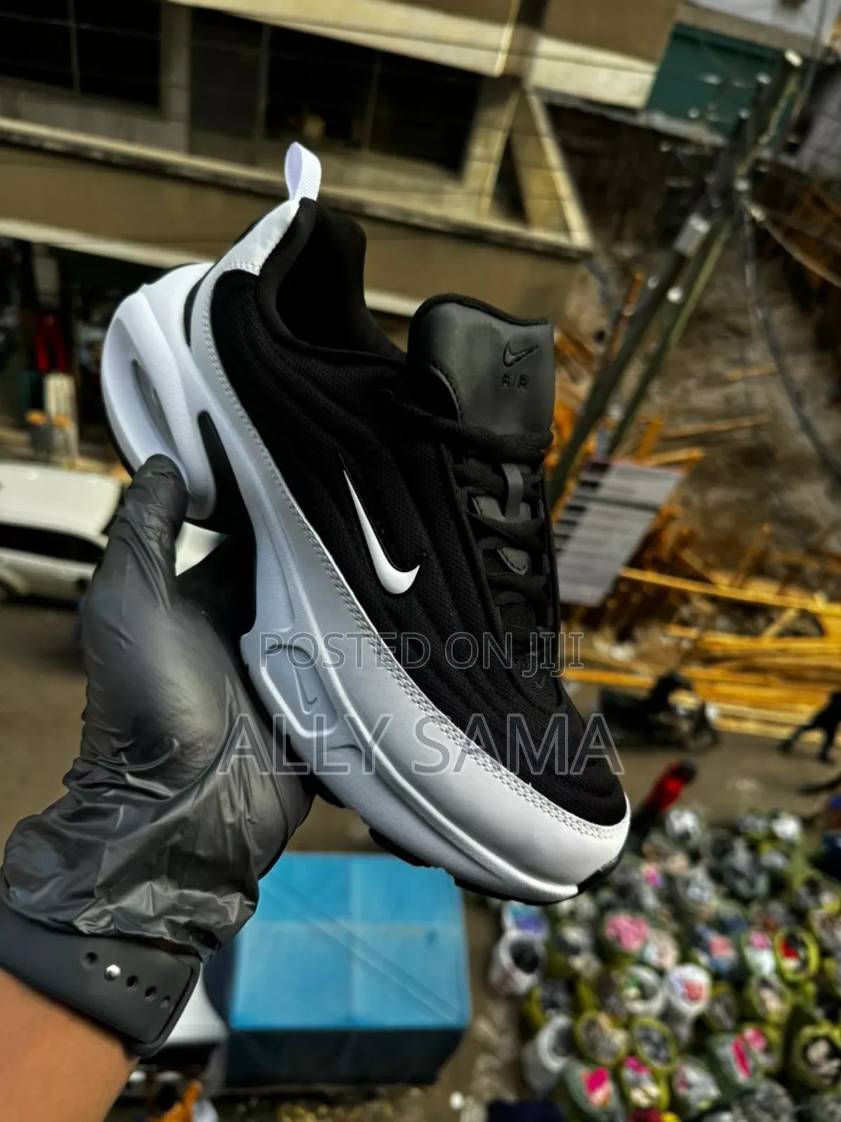Mens Sneakers Nike Airmax Plus Black