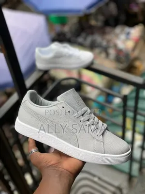 Mens Sneakers PUMA White Material Leather