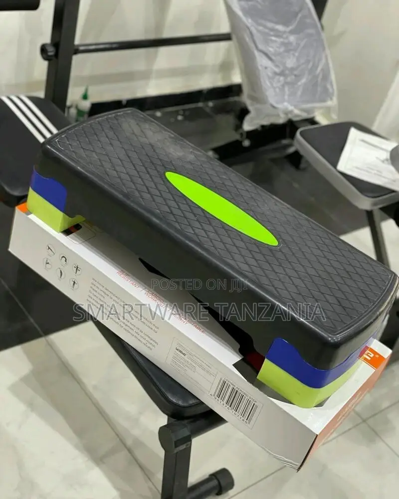 Adjustable Stepper For Exercise Workout, Nonslip Step Board