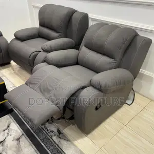 Sofa Set 7 Seaters With One Recliner