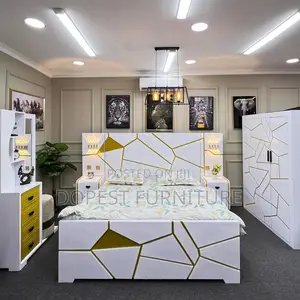 Golden Bedroom Set