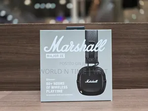 Marshall Major IV on-Ear Bluetooth Headphone, Black