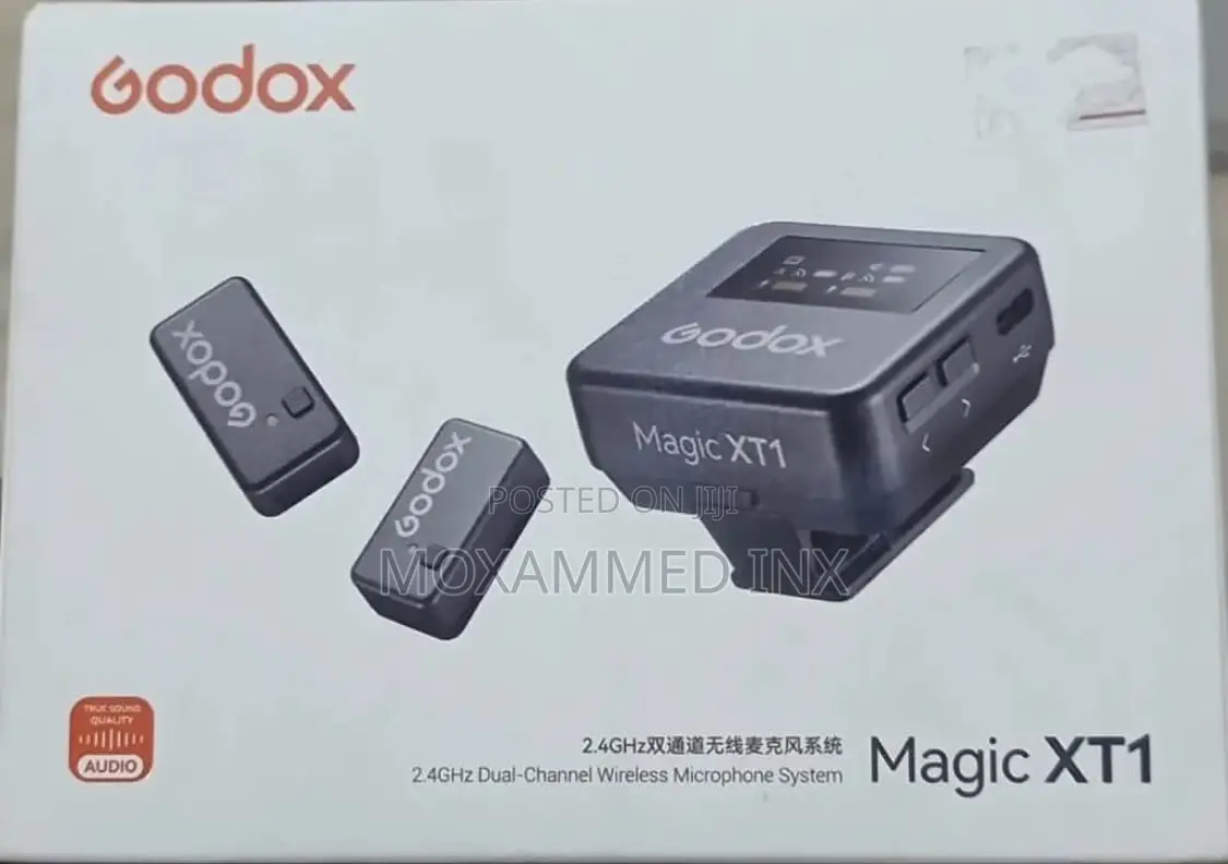 Godox Magic XT1-CL 2-Person Wireless Microphone System