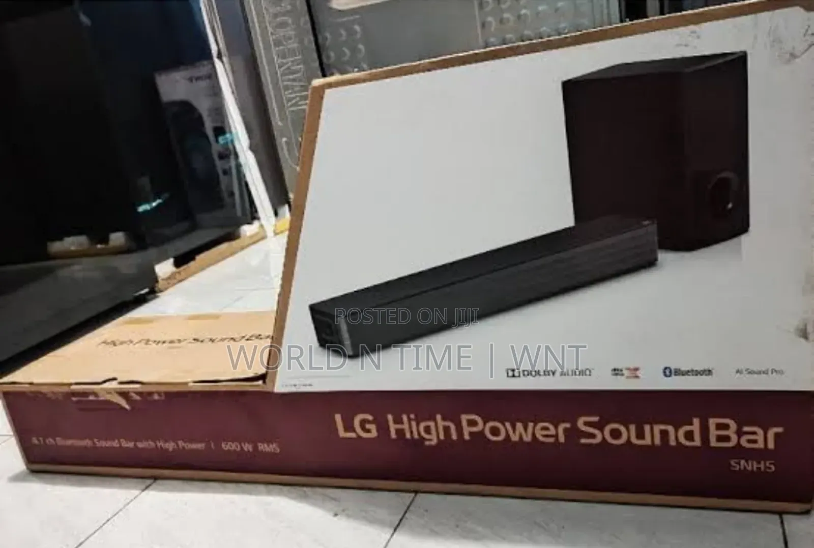 LG Sound Bar SNH5 | 600W | 4.1ch Wired Subwoofer