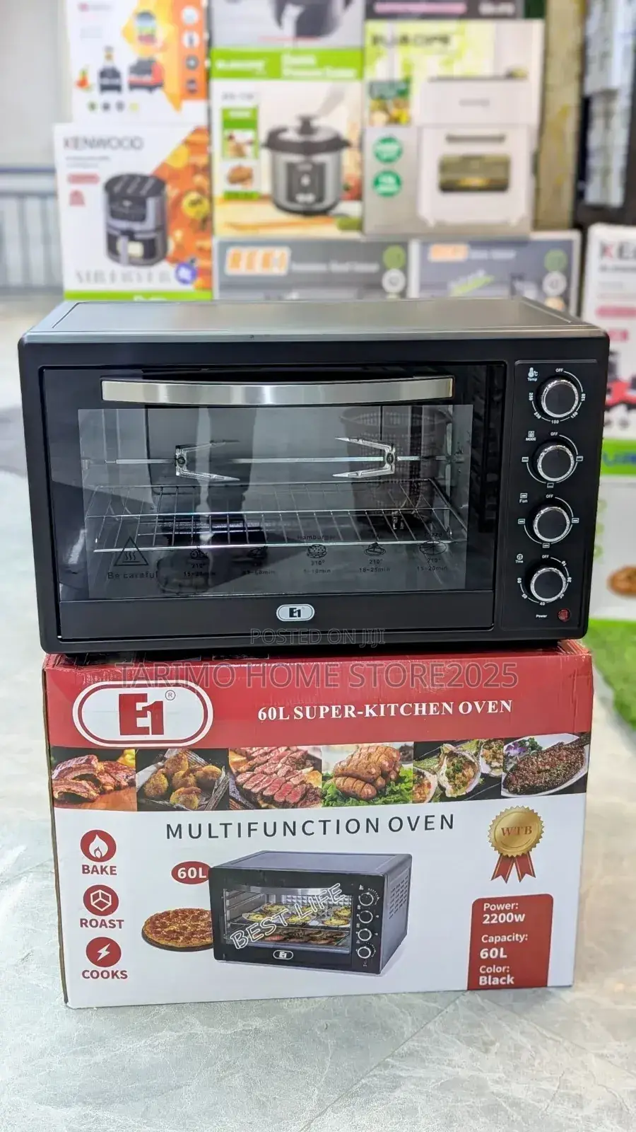 E1 Electric Oven 60L
