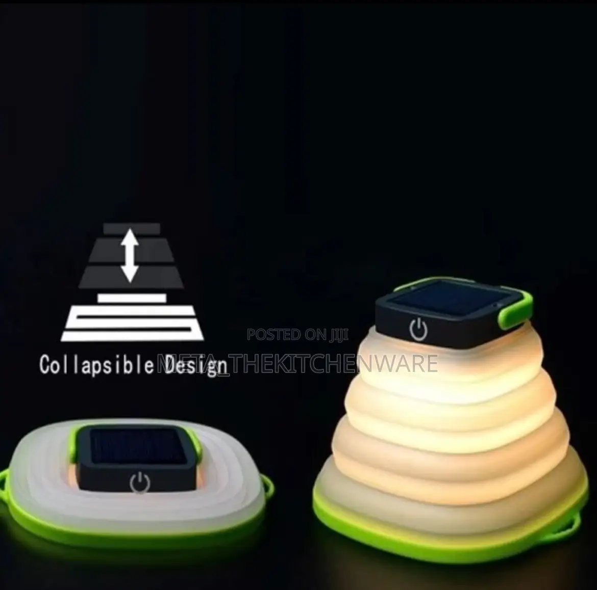 Waterproof Portable Foldable Solar Camping Light With USB