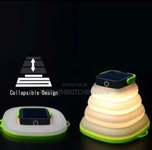 Waterproof Portable Foldable Solar Camping Light With USB