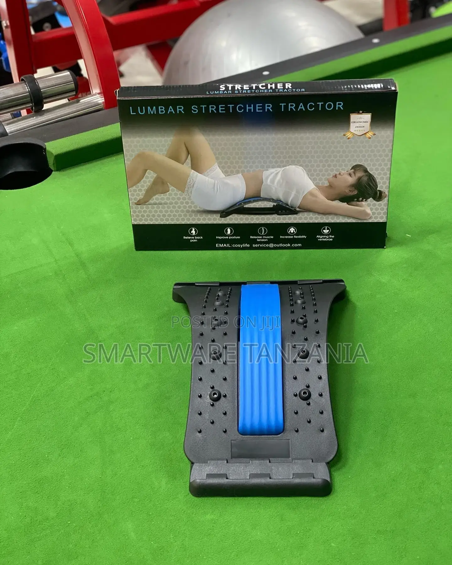 Back Stretcher For Lower Back Pain Relief 3 Level Adjustable