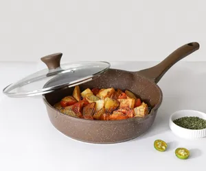 Flying Pan With Lid(Ceramic Non Stick).