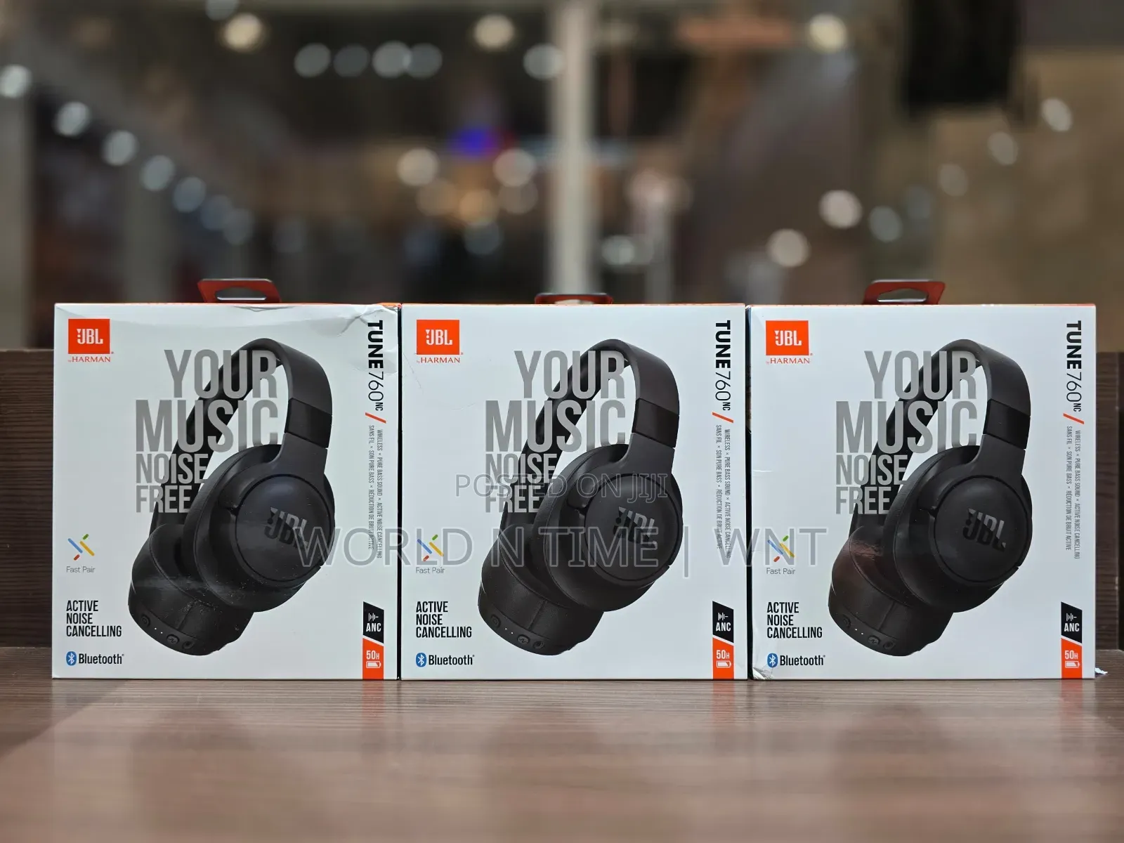 JBL Tune 760NC Wireless Over-Ear NC Headphones