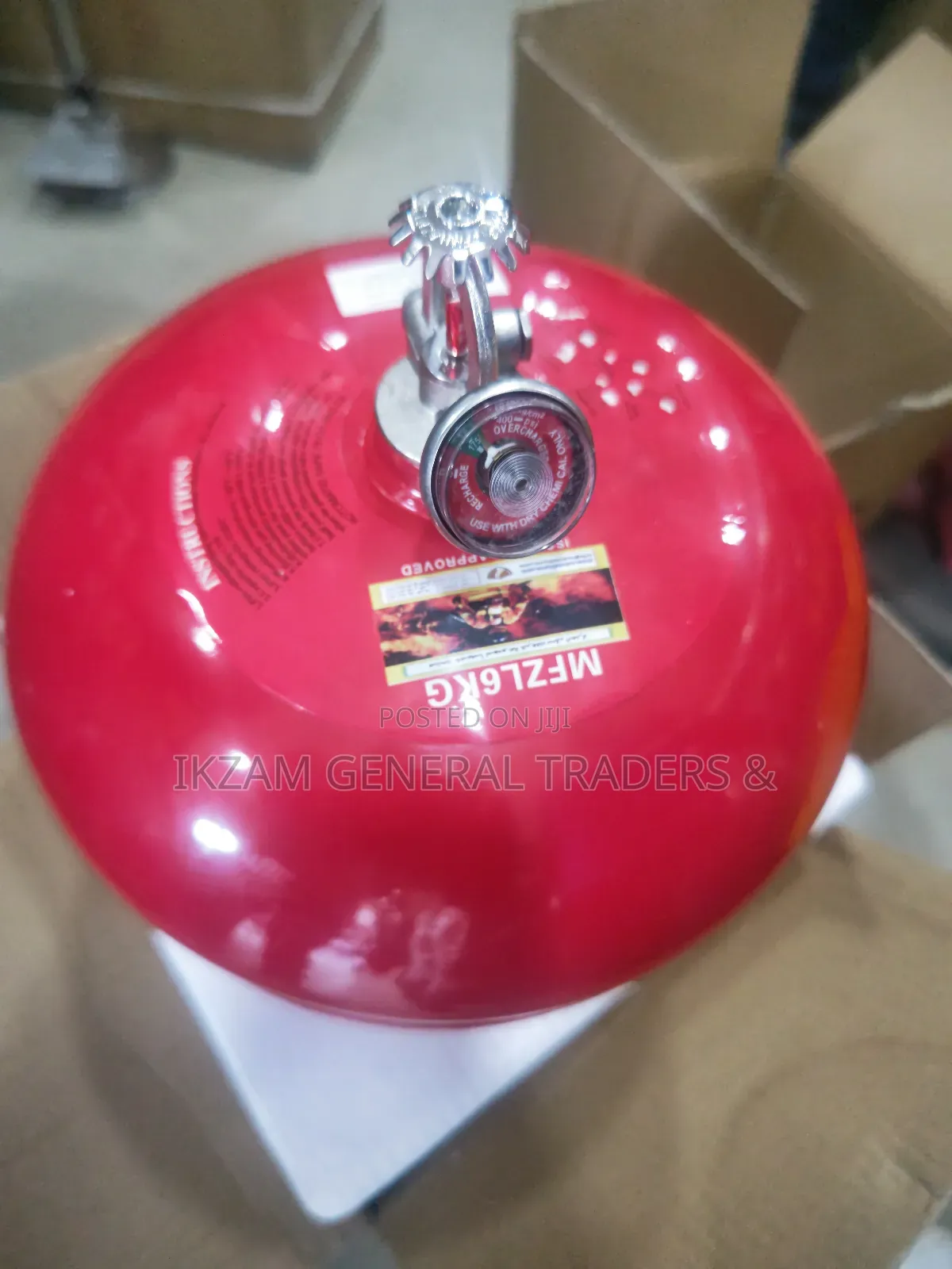 Automatic Fire Extinguisher Round (6kg)