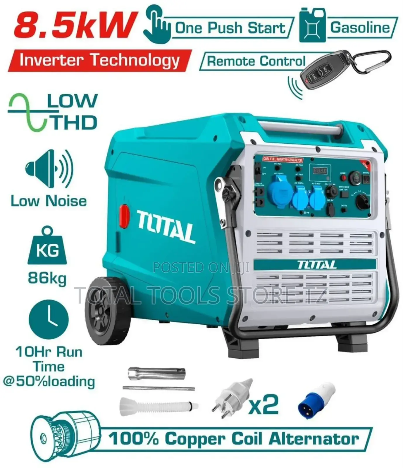 Total Inverter Generator 8.5kw