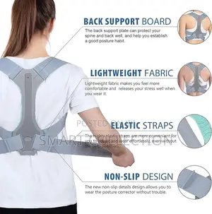 Posture Correction Belt and Back Pain for Men Women
