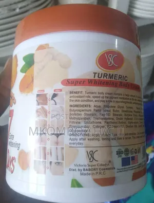 TURMERIC BODY CARE, Super Whitening the Body in 7days