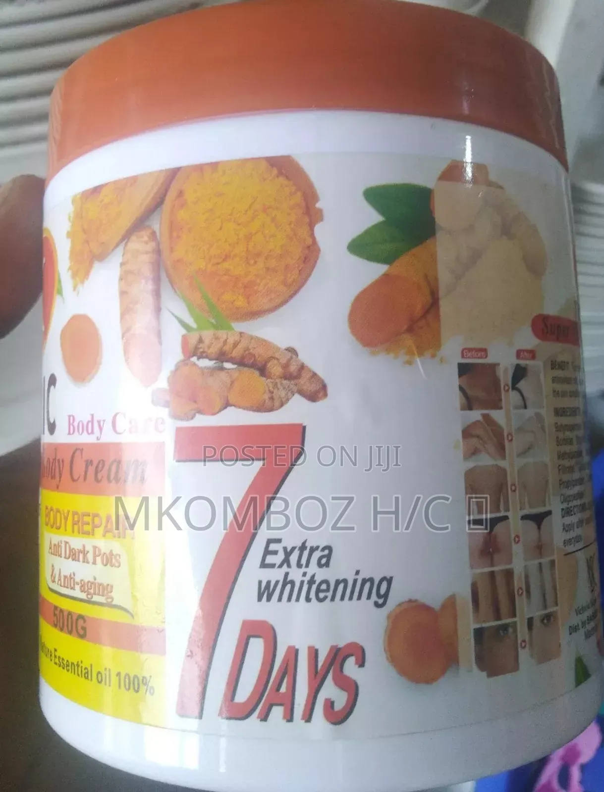 TURMERIC BODY CARE, Super Whitening the Body in 7days