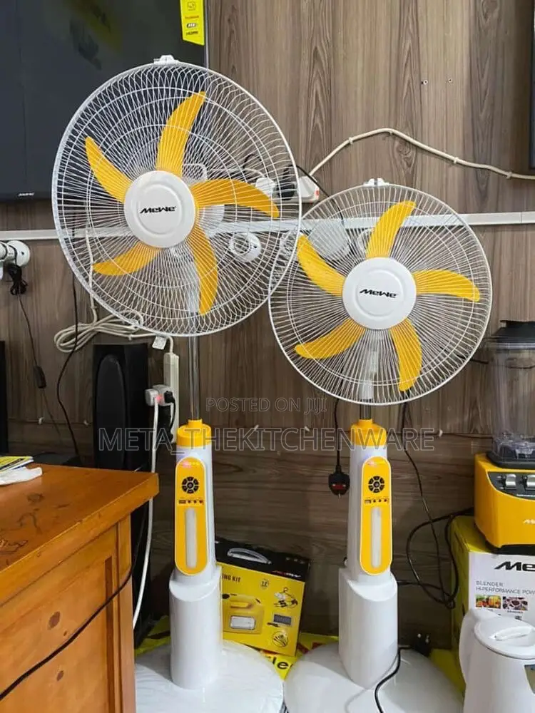 Mewe Rechargeable Standing Fan Size 16 Mw-Rsf16