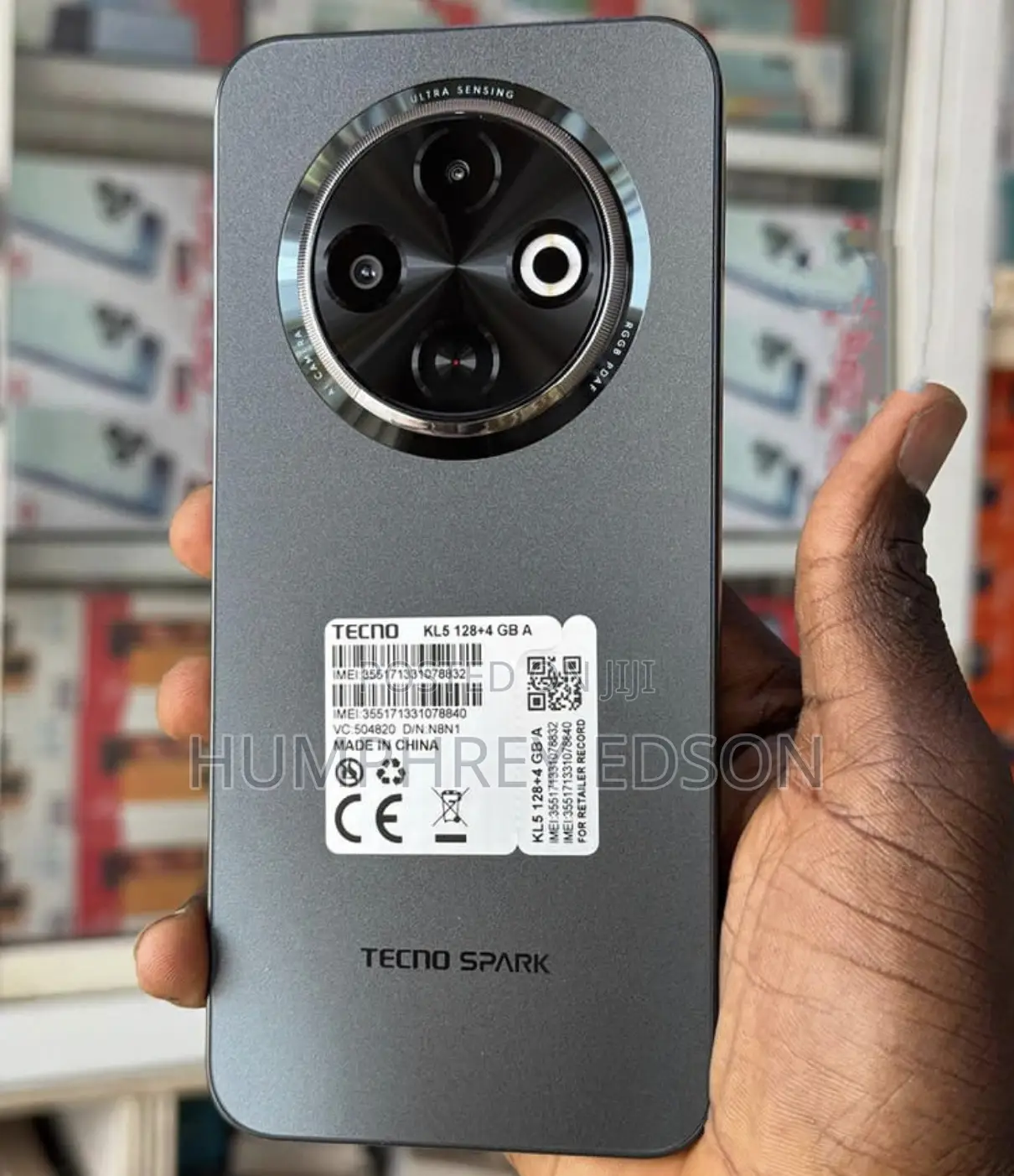 New Tecno Spark 30C 128 GB Black