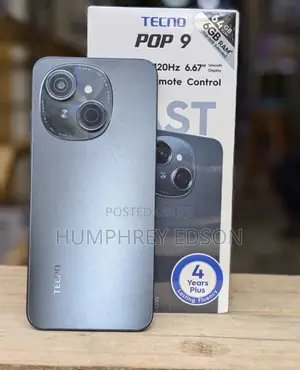 New Tecno Pop 9 64 GB Black