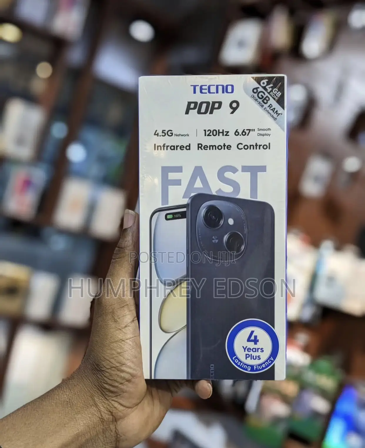 New Tecno Pop 9 64 GB White
