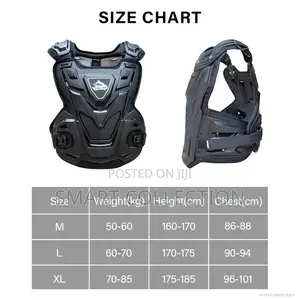 Motocross Hard Body Armor Vest Chest Protective Gear