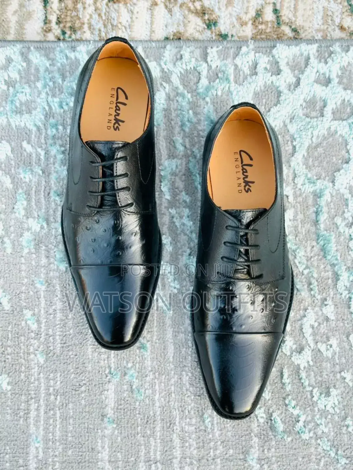 Viatu Vya Ngozi Vya Clarks