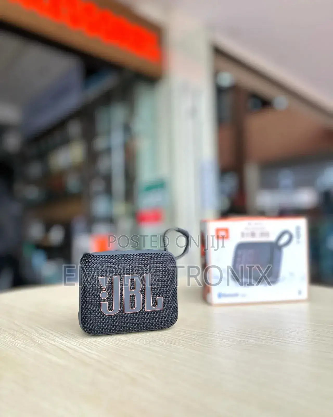 JBL GO 4 – Portable Bluetooth Waterproof Speaker – Black