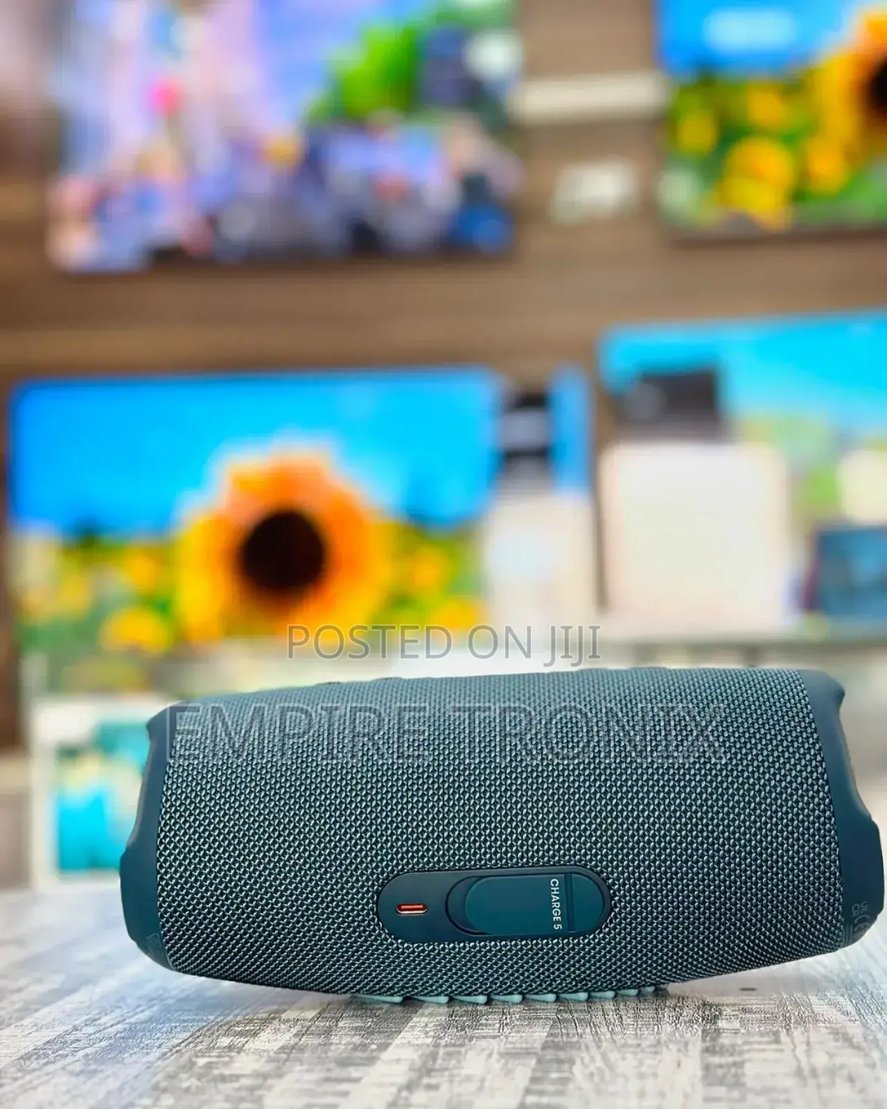 JBL Charge 5 Portable Bluetooth Speaker(Blue)