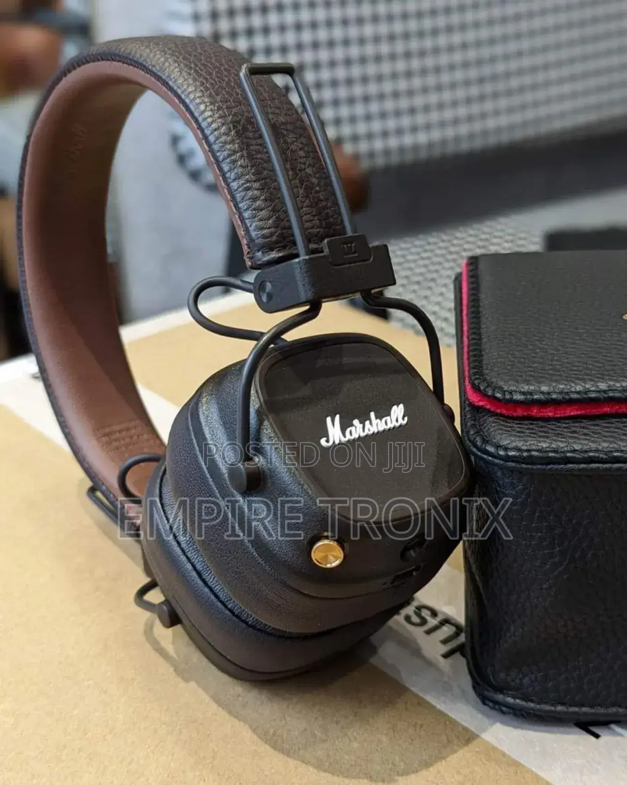 Marshall Major 4 Headphone With Wireless Charging – Black