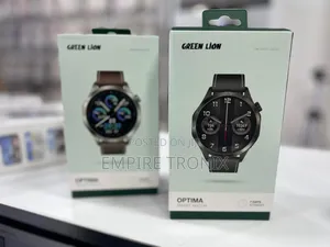 Green Lion Optima Smart Watch - Silver - 1.43"
